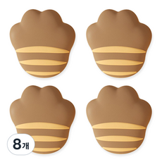 네츄럴파크 발등 코너 보호대, 브라운, 8개