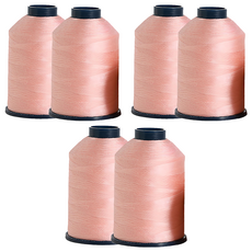 COTTONVILL 高級縫紉機線 45'S/2 色號 C017 1700公尺, 6件