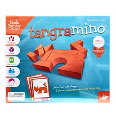 FoxMind Tangramino 拼接幾何拼圖，6歲以上適用，1人以上, 1盒, OFMTG01