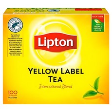 Lipton 立頓 黃牌紅茶, 2g, 100包, 1盒