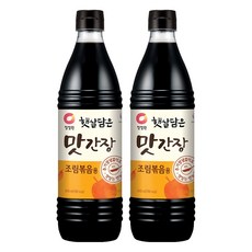 청정원 햇살담은 맛간장 조림볶음용, 840ml, 2개
