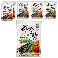 弘益 海苔堅果夾心脆片 南瓜籽口味, 40g, 6包