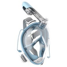 DUALBREATHER 浮潛面罩 Advanced V2, 藍色