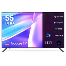 이노스 4K UHD LED 제로 베젤 스마트 TV, 139.7cm(55인치), S5501KU, 무타공 벽걸이형(추가비용발생), 방문설치