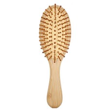 生活智慧 頭皮護理氣墊梳 小號梳子, 1個, 木質
