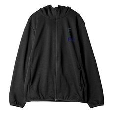 Monti Mon男款FKPQ圖案線條連帽拉鍊外套
