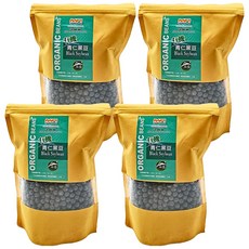 茂喜食品 有機青仁黑豆, 400g, 4包