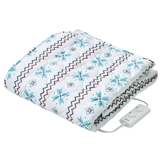 boKUK Air Cell 左右分離露營電熱毯 小森林 BKB-1461Q, 混合色, Q(160 x 200 cm)