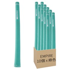 EMPIRE 女性高爾夫握把, 10個, 綠色