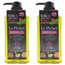 Le Pichet 髮職人 恆久護色修護洗髪精 染後髮質適用, 500ml, 2瓶