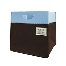 毛氈方形籃子, 1個, 天巧克力