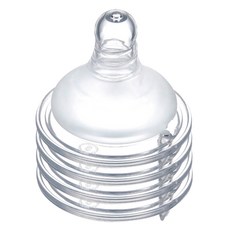 Simba 小獅王辛巴 超柔防脹氣寬口十字奶嘴, L(6個月以上), 4個