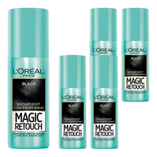 로레알파리 매직 리터치 헤어스프레이 75 ml, 블랙, 5개
