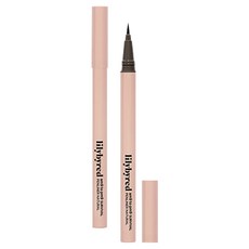 lilybyred 暮光持久眼線液筆 1g, 01 Ash Black, 2支