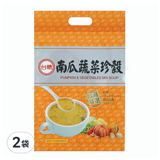 台糖 南瓜蔬菜珍穀 素食, 264g, 2袋