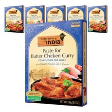 印度廚房黃油咖哩雞醬, 100g, 6盒