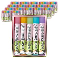 ii GEN 一正 Sundeoki Crew 蠟筆橡皮擦 5種套組, 18個, 粉紅色