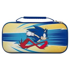 PowerA 任天堂官方授權 Switch 收納保護殼, NSCS0209-01, 音速小子 黃色 + 藍色, 1個