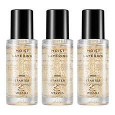 미샤 모이스트 레이어링 스타터 메이크업베이스 30ml, 골드 토핑, 3개