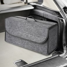 Kassok折疊式後車箱收納箱, 灰色