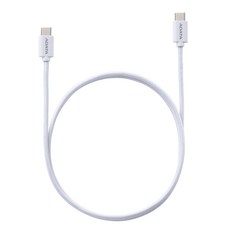 ADATA 威剛 100W PD TYPE-C快充傳輸線 E-Marker 晶片, 2m, 白色, 1個