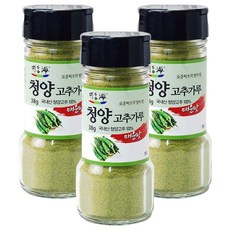 Medalhae 青陽辣椒粉, 38g, 3罐