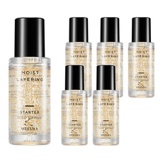 미샤 모이스트 레이어링 스타터 메이크업베이스 30ml, 골드 토핑, 6개