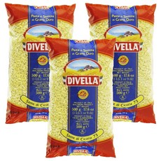 DIVELLA 德威樂 米粒型義大利麵, 500g, 3個