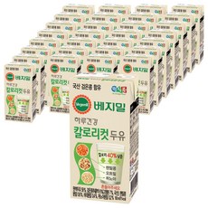 베지밀 하루건강 칼로리컷 두유, 190ml, 64개