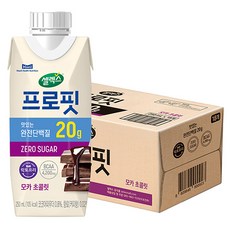 셀렉스 프로핏 모카 초콜릿, 250ml, 18개