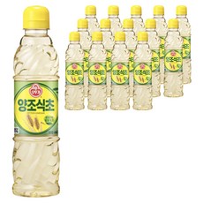 오뚜기 양조 식초, 500ml, 15개