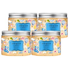 부케가르니 슈가 바디스크럽 베이비파우더, 500g, 4개