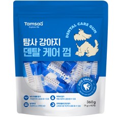 탐사 강아지 덴탈 케어 껌, 360g, 1개, 분유맛