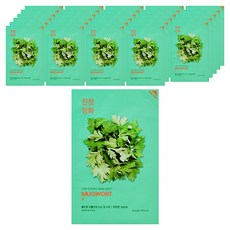 홀리카홀리카 퓨어 에센스 마스크시트 쑥, 1개입, 50개