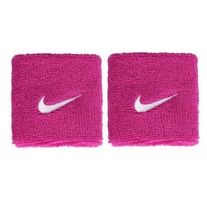 NIKE 耐吉 SWOOSH CLASSIC 單色腕帶, 桃紅色, 1組