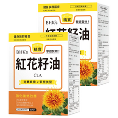 BHK's 紅花籽油CLA軟膠囊, 60顆, 2盒