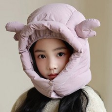 ARMEDES 兒童鋪棉鹿角巴拉克拉瓦防寒帽 AR-706