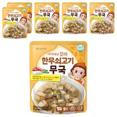ivenet 艾唯倪 孩童即食副食品, 6包, 200g, 牛肉蘿蔔湯口味