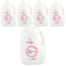 케라시스 엑스트라 데미지케어 린스, 4000ml, 5개