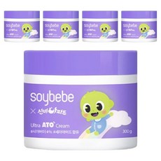 soybebe 嬰幼兒特潤舒敏霜, 300g, 5個