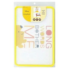 Disney POOH PEARL 日本製砧板, 白色 + 黃色, 1個