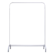 life lance 基本款立式鐵製吊衣桿, 白色