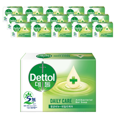 데톨 향균비누 데일리케어, 100g, 16개입
