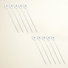 HAEMO Willive 韓國製 304不鏽鋼 Largo2 餐具茶匙 中, 單品, 10個