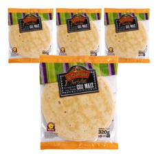 라카나스타 옥수수 앤 밀 또띠야 20cm, 320g, 4개