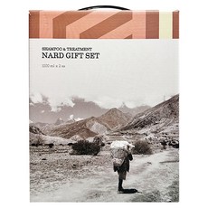 NARD 喜馬拉雅草本修護洗護髮禮盒, 洗髮精1000ml + 護髮素1000ml, 1盒