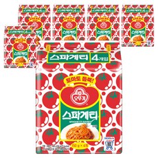오뚜기 스파게티, 600g, 6개
