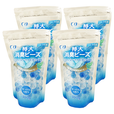 CB 康蓓 特大型消臭珠 晨露清香補充包, 300g, 4包