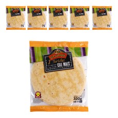 라카나스타 옥수수 앤 밀 또띠야 20cm, 320g, 6개