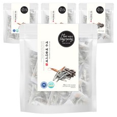 해통령 국물 내기 비법 새우 해물다시팩, 90g, 4개